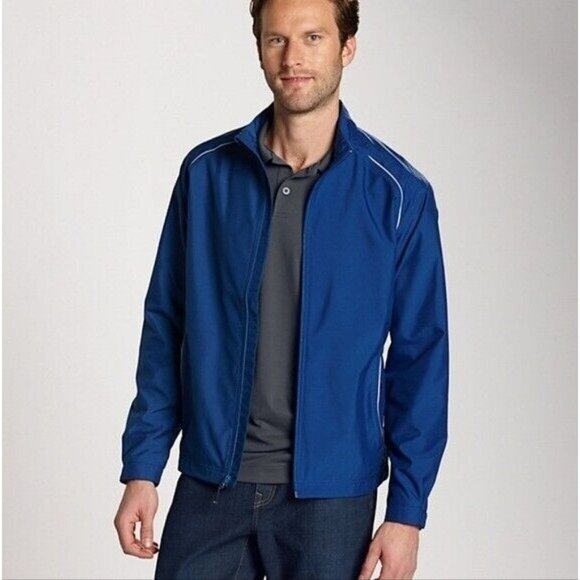 Cutter & Buck Men's CB WeatherTec Beacon Full Zip Jacket size M - Picture 1 of 13